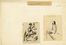  Leo Longanesi  (Bagnacavallo, 1905 - Milano, 1957) : Lotto di cinque disegni.  - Auction Graphics & Books - Libreria Antiquaria Gonnelli - Casa d'Aste - Gonnelli Casa d'Aste