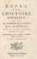  Voltaire François-Marie Arouet (de) : Essay sur l'histoire générale, et sur les moeurs et l'esprit des nations, depuis Charlemagne jusqu'a nos jours. [...] Tome premier (-huitieme). Storia, Filosofia, Scienze politiche, Storia, Diritto e Politica, Storia, Diritto e Politica  - Auction Graphics & Books - Libreria Antiquaria Gonnelli - Casa d'Aste - Gonnelli Casa d'Aste