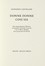  Castellani Leonardo : Donne donne così sia. Dieci disegni figurativi dell'autore, un'acquaforte di Arnuoldo Ciarrocchi e una di Alberto Manfredi. Libro d'Artista, Collezionismo e Bibliografia  Alberto Manfredi  (Reggio Emilia, 1930 - 2001), Arnoldo Ciarrocchi  (Civitanova Marche, 1916 - 2004)  - Auction Graphics & Books - Libreria Antiquaria Gonnelli - Casa d'Aste - Gonnelli Casa d'Aste