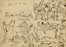  Anonimo del XIX secolo : Lotto composto di 31 disegni.  - Auction Graphics & Books - Libreria Antiquaria Gonnelli - Casa d'Aste - Gonnelli Casa d'Aste