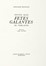  Bufalino Gesualdo : Invito alle Fetes galantes di Verlaine. Incisioni di Carla Tolomeo. Libro d'Artista, Figurato, Collezionismo e Bibliografia, Collezionismo e Bibliografia  Paul Verlaine  (1844 - 1896), Carla Tolomeo  - Auction Graphics & Books - Libreria Antiquaria Gonnelli - Casa d'Aste - Gonnelli Casa d'Aste