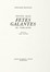  Bufalino Gesualdo : Invito alle Fetes galantes di Verlaine. Incisioni di Carla Tolomeo. Libro d'Artista, Figurato, Collezionismo e Bibliografia, Collezionismo e Bibliografia  Paul Verlaine  (1844 - 1896), Carla Tolomeo  - Auction Graphics & Books - Libreria Antiquaria Gonnelli - Casa d'Aste - Gonnelli Casa d'Aste