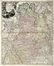  Johann Baptist Homann  (Krambach (Mindelheim), 1664 - Norimberga, 1724) : Cinque carte raffiguranti la Germania e i suoi stati federati.  - Auction Graphics & Books - Libreria Antiquaria Gonnelli - Casa d'Aste - Gonnelli Casa d'Aste