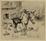 Félix Buhot  (Valognes, 1847 - Parigi, 1898) : L'anesse Marie Jeanne.  - Asta Grafica & Libri - Libreria Antiquaria Gonnelli - Casa d'Aste - Gonnelli Casa d'Aste