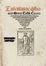  Cicero Marcus Tullius : Tusculanae quaestiones. Filosofia, Storia, Storia, Diritto e Politica  Filippo Beroaldo  - Auction Graphics & Books - Libreria Antiquaria Gonnelli - Casa d'Aste - Gonnelli Casa d'Aste