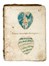 Manoscritto contenente una raccolta di stemmi araldici di famiglie nobili toscane.  - Asta Libri, autografi e manoscritti - Libreria Antiquaria Gonnelli - Casa d'Aste - Gonnelli Casa d'Aste