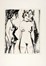 Lotto composto di 2 incisioni.  Renato Guttuso  (Bagheria, 1911 - Roma, 1987), Alberto Manfredi  (Reggio Emilia, 1930 - 2001)  - Asta Stampe, disegni e dipinti antichi, moderni e contemporanei - Libreria Antiquaria Gonnelli - Casa d'Aste - Gonnelli Casa d'Aste