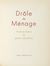  Cocteau Jean : Drle de mnage.  Enrico Colombotto Rosso  (Torino, 1925 - Casale Monferrato, 2013)  - Asta Libri, autografi e manoscritti - Libreria Antiquaria Gonnelli - Casa d'Aste - Gonnelli Casa d'Aste