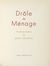  Cocteau Jean : Drle de mnage.  Enrico Colombotto Rosso  - Asta Libri, autografi e manoscritti - Libreria Antiquaria Gonnelli - Casa d'Aste - Gonnelli Casa d'Aste