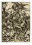  Albrecht Dürer  (Norimberga,, 1471 - 1528) [da] : I quattro cavalieri dell'Apocalisse / Martirio di San Giovanni Evangelista.  - Asta Stampe, disegni e dipinti antichi, moderni e contemporanei - Libreria Antiquaria Gonnelli - Casa d'Aste - Gonnelli Casa d'Aste