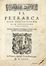  Petrarca Francesco : Il Petrarca con l'espositione di m. Alessandro Vellutello.  [..]