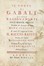  Montfaucon de Villars Nicolas Pierre Henri : Il Conte di Gabali' ovvero Ragionamenti sulle scienze segrete tradotti dal francese da una dama italiana a' quali si e aggiunto in fine Il riccio rapito poema del signor Alessandro Pope. Occultismo  - Auction Books, autographs & manuscripts - Libreria Antiquaria Gonnelli - Casa d'Aste - Gonnelli Casa d'Aste