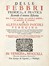  Hoffmann Friedrich : Opera omnia physico-medica denuo revisa, correcta & aucta... Tomus primus (-quartus, pars tertia). Medicina, Chirurgia, Medicina  Alessandro Pascoli  (1669 - 1757)  - Auction Books, autographs & manuscripts - Libreria Antiquaria Gonnelli - Casa d'Aste - Gonnelli Casa d'Aste