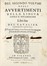  Salviati Leonardo : Degli avvertimenti della lingua sopra'l Decamerone... Volume primo (-secondo).  - Asta Libri, autografi e manoscritti - Libreria Antiquaria Gonnelli - Casa d'Aste - Gonnelli Casa d'Aste