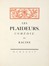  Plato : Le banquet...  Jean Racine  - Asta Libri, autografi e manoscritti - Libreria Antiquaria Gonnelli - Casa d'Aste - Gonnelli Casa d'Aste