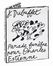  Dubuffet Jean : Parade funèbre pour Charles Estienne.  - Asta Libri, autografi  [..]
