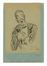  Umberto Onorato  (Lucera, 1898 - Cassino, 1967) : Lotto composto di 2 disegni.  - Auction Ancient, modern and contemporary art - Libreria Antiquaria Gonnelli - Casa d'Aste - Gonnelli Casa d'Aste