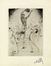  Alméry Lobel-Riche  (Ginevra, 1880 - 1950) : Lotto composto di 9 incisioni erotiche.  [..]