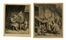  Adriaen (van) Ostade  (Haarlem,, 1610 - ivi, 1685) : Lotto di diciotto incisioni.  - Auction Ancient, modern and contemporary art - Libreria Antiquaria Gonnelli - Casa d'Aste - Gonnelli Casa d'Aste