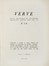 Verve. Revue artistique et litt�raire paraissant quatre fois par an. Volume II; n. 5-6. Periodici e Riviste, Libro d'Artista, Collezionismo e Bibliografia, Collezionismo e Bibliografia  Georges Braque  (Argenteuil, 1882 - Parigi, 1963), Georges Rouault  (Paris, 1871 - 1958), Andr� Derain  (Chatou, 1880 - Garches, 1954), Fernand L�ger  (Argentan, 1881 - Gif-sur-Yvette, 1955), Paul Klee, Pierre Bonnard  (Fontenay-aux-Roses, 1867 - Le Cannet, 1947), Henri Matisse  (Le Cateau-Cambr�sis, 1869 - Nizza, 1954), Aristide Maillol  (Banyuls-sur-Mer, 1861 - Banyuls-sur-Mer, 1944)  - Auction Books, autographs & manuscripts [timed auction] - Libreria Antiquaria Gonnelli - Casa d'Aste - Gonnelli Casa d'Aste