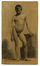  Anonimo del XIX secolo : Lotto composto di 3 nudi maschili.  - Auction Modern and Contemporary Art - Libreria Antiquaria Gonnelli - Casa d'Aste - Gonnelli Casa d'Aste