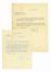 Raccolta di 191 tra lettere, cartoline e biglietti e veline di attori e artisti del mondo dello spettacolo.  - Asta Libri, autografi e manoscritti - Libreria Antiquaria Gonnelli - Casa d'Aste - Gonnelli Casa d'Aste