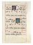 Splendido foglio di antifonario pergamenaceo con 6 iniziali rubricate.  - Asta Libri, autografi e manoscritti - Libreria Antiquaria Gonnelli - Casa d'Aste - Gonnelli Casa d'Aste