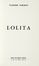  Nabokov Vladimir : Lolita.  - Asta Libri, autografi e manoscritti - Libreria Antiquaria Gonnelli - Casa d'Aste - Gonnelli Casa d'Aste