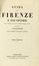 Lotto di 5 opere su Firenze e Toscana. Storia locale, Storia, Diritto e Politica  - Auction Books, autographs & manuscripts - Libreria Antiquaria Gonnelli - Casa d'Aste - Gonnelli Casa d'Aste