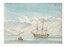  Lord William Paget  (Westminster,, 1803 - Boulogne-sur-Mer,, 1873) : Sette acquerelli con vedute di Portoferraio e Portolongone e altri scorci dell'isola d'Elba dal taccuino di viaggio di William Paget.  - Auction Books, autographs & manuscripts - Libreria Antiquaria Gonnelli - Casa d'Aste - Gonnelli Casa d'Aste