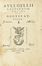 Gellius Aulus : Noctes Atticae. Classici, Letteratura  - Auction Books, autographs & manuscripts - Libreria Antiquaria Gonnelli - Casa d'Aste - Gonnelli Casa d'Aste