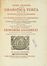  De Carbognano Comidas Cosimo : Primi principj della grammatica turca ad uso dei missionari apostolici di Costantinopoli... Grammatica, Storia locale, Letteratura, Storia, Diritto e Politica  - Auction Books, autographs & manuscripts - Libreria Antiquaria Gonnelli - Casa d'Aste - Gonnelli Casa d'Aste