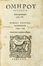  Homerus : Odysseia. Batrachomyomachia. Letteratura classica, Letteratura  - Auction  [..]
