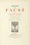  Goethe Johann Wolf (von) : Faust et le Second Faust.  - Asta Libri, autografi e manoscritti - Libreria Antiquaria Gonnelli - Casa d'Aste - Gonnelli Casa d'Aste