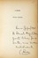  Soffici Ardengo : Firma autografa su libro Giornale di bordo (Firenze, Vallecchi 1951, esemplare n. 719). Letteratura italiana, Letteratura  - Auction Autografi e Manoscritti [ASTA A TEMPO - PARTE I] - Libreria Antiquaria Gonnelli - Casa d'Aste - Gonnelli Casa d'Aste