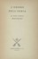  Pasolini Pier Paolo : L'odore dell'India.  - Asta Libri a stampa dal XVI al XX secolo [ASTA A TEMPO - PARTE II] - Libreria Antiquaria Gonnelli - Casa d'Aste - Gonnelli Casa d'Aste