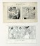  Autori vari : Lotto composto di 13 disegni francesi.  Achille Deveria  (Parigi, 1800 - 1857), Henry Gerbault  (Parigi, 1863 - Roscoff, 1930), Eugène Carrière  (Gourney-Sur-Marne, 1849 - Parigi, 1906), Sigismond Ferdinand Bach  (Stoccarda, 1859 - Compiègne, 1952)  - Asta Arte Moderna e Contemporanea [ASTA A TEMPO - PARTE II] - Libreria Antiquaria Gonnelli - Casa d'Aste - Gonnelli Casa d'Aste