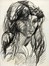  Silvio Loffredo  (Parigi, 1920 - Trebiano, 2013) : Lotto composto di 4 disegni a tema femminile.  - Asta Arte Moderna e Contemporanea [ASTA A TEMPO - PARTE II] - Libreria Antiquaria Gonnelli - Casa d'Aste - Gonnelli Casa d'Aste