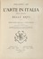  Biscarra Carlo Felice : L'arte in Italia. Rivista mensile di belle arti... Anno quinto. 1873.  - Asta Libri a stampa dal XVI al XX secolo [ASTA A TEMPO - PARTE II] - Libreria Antiquaria Gonnelli - Casa d'Aste - Gonnelli Casa d'Aste