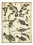  Katsushika Hokusai  (Edo, 1760 - 1849) [da] : Cinque tavole da (Katsushika Iitsu iboku) Hokusai manga shohen-jûgohen.  - Asta Arte antica, Orientalia e Cartografia [ASTA A TEMPO - PARTE I] - Libreria Antiquaria Gonnelli - Casa d'Aste - Gonnelli Casa d'Aste