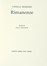  Sbarbaro Camillo : Rimanenze.  Giulia Napoleone  (Pescara, 1936)  - Asta Autografi e manoscritti, Futurismo, libri del Novecento e libri d'artista [Parte I] - Libreria Antiquaria Gonnelli - Casa d'Aste - Gonnelli Casa d'Aste