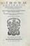 Lotto composto di 5 opere del XVI secolo.  Publius Terentius Afer, Valerius Maximus, Francesco Petrarca, Tommaso d'Aquino (santo)  - Asta Libri a stampa dal XVI al XX secolo [ASTA A TEMPO - PARTE II] - Libreria Antiquaria Gonnelli - Casa d'Aste - Gonnelli Casa d'Aste