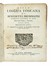  Manuzio Aldo : Eleganze, insieme con la copia della lingua toscana, e latina... Classici, Lingua italiana e dialetto, Letteratura, Letteratura  Benedetto Buonmattei  - Auction Books from XV to XIX Century [II Part] - Libreria Antiquaria Gonnelli - Casa d'Aste - Gonnelli Casa d'Aste