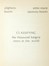  Boetti Alighiero : Classifying the thousand longest rivers in the world.  - Asta Autografi e manoscritti, Futurismo, libri del Novecento e libri d'artista [Parte I] - Libreria Antiquaria Gonnelli - Casa d'Aste - Gonnelli Casa d'Aste
