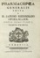  Spielmann Jacob Reinbold : Pharmacopoea generalis... Tomus primus (-tertius). Medicina, Farmacologia, Botanica, Medicina, Scienze naturali  - Auction Books from XV to XIX Century [II Part] - Libreria Antiquaria Gonnelli - Casa d'Aste - Gonnelli Casa d'Aste