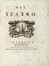  Milizia Francesco : Del teatro. Architettura, Teatro, Figurato, Musica, Teatro, Spettacolo, Collezionismo e Bibliografia  - Auction Books from XV to XIX Century [II Part] - Libreria Antiquaria Gonnelli - Casa d'Aste - Gonnelli Casa d'Aste