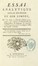  Graslin Jean-Joseph-Louis : Essai analytique sur la richesse et sur l'impot. Economia, Economia, Sociologia  - Auction Books from XV to XIX Century [II Part] - Libreria Antiquaria Gonnelli - Casa d'Aste - Gonnelli Casa d'Aste