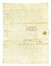  Vespucci Guidantonio : Lettera autografa firmata Guidantonius Vespucci orato, inviata  [..]