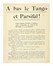  Marinetti Filippo Tommaso : A bas le Tango et Parsifal! Lettre futuriste circulaire  quelques amies cosmopolites qui donnent des ths-tango et se parsifalisent. Futurismo, Arte  - Auction Autographs and manuscripts, Futurism, Modern editions and Art books [I PART] - Libreria Antiquaria Gonnelli - Casa d'Aste - Gonnelli Casa d'Aste