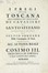  Fontana Fulvio : I pregi della Toscana nell'imprese piu segnalate de' Cavalieri di Santo Stefano... Storia locale, Orientalia, Militaria, Storia, Diritto e Politica, Geografia e viaggi, Storia, Diritto e Politica  - Auction Books from XV to XIX Century [II Part] - Libreria Antiquaria Gonnelli - Casa d'Aste - Gonnelli Casa d'Aste